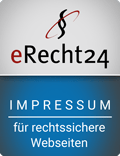 Zu sehen ist das Logo von eRecht24